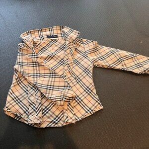 Preowned Burberry Button-Down Shirt